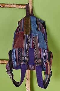 Assorted Patchwork Backpack