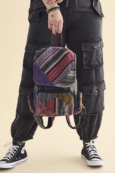 Assorted Patchwork Backpack
