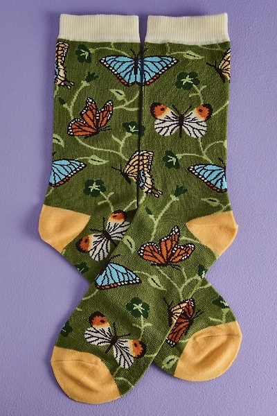 EBX Butterfly Bloom Socks