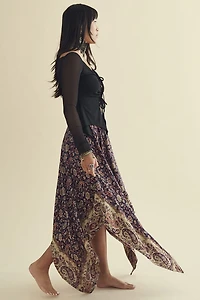 Buy Paisley Tapestry Reversible Fairy Skirt Online from Earthbound