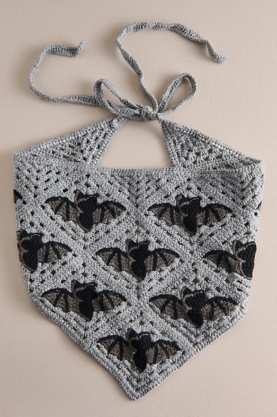 Grey Bats Headband Scarf