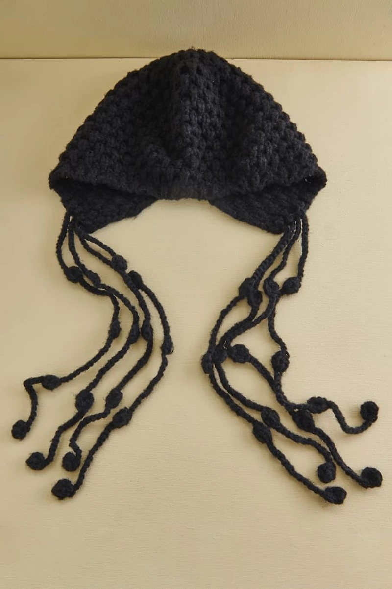 Crochet Tassel Beanie