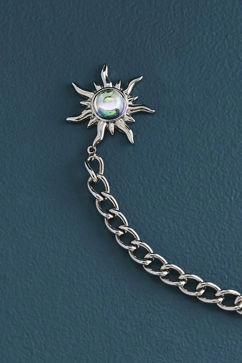 Buy Moon and Star Silver Chain Belt Online at Earthbound Trading