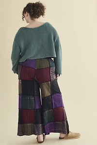 Buy Assorted Rainbow Patchwork Palazzo Pants Online from Earthbound