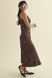 Buy Lace Print Maxi Slip Dress Online from Earthbound