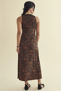 Buy Lace Print Maxi Slip Dress Online from Earthbound