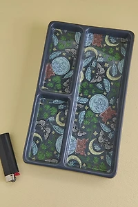 Mystic Crystal Ball Divided XL Rolling Tray