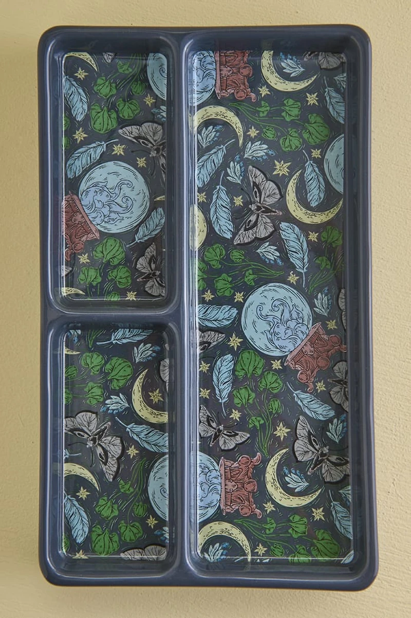 Mystic Crystal Ball Divided XL Rolling Tray