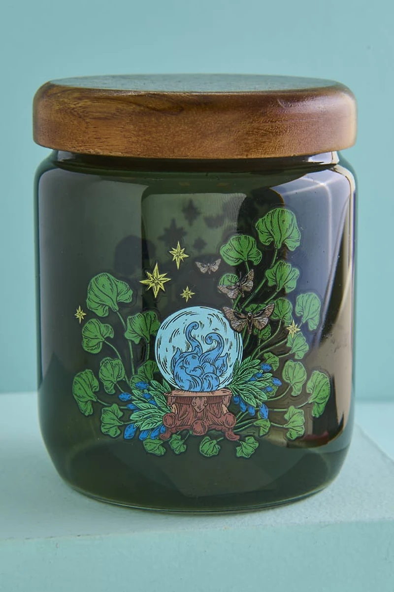 Mystic Crystal Ball Stash Jar