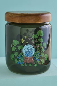 Mystic Crystal Ball Stash Jar