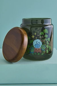 Mystic Crystal Ball Stash Jar