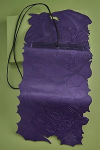 Purple Gothic Bat Faux Leather Journal