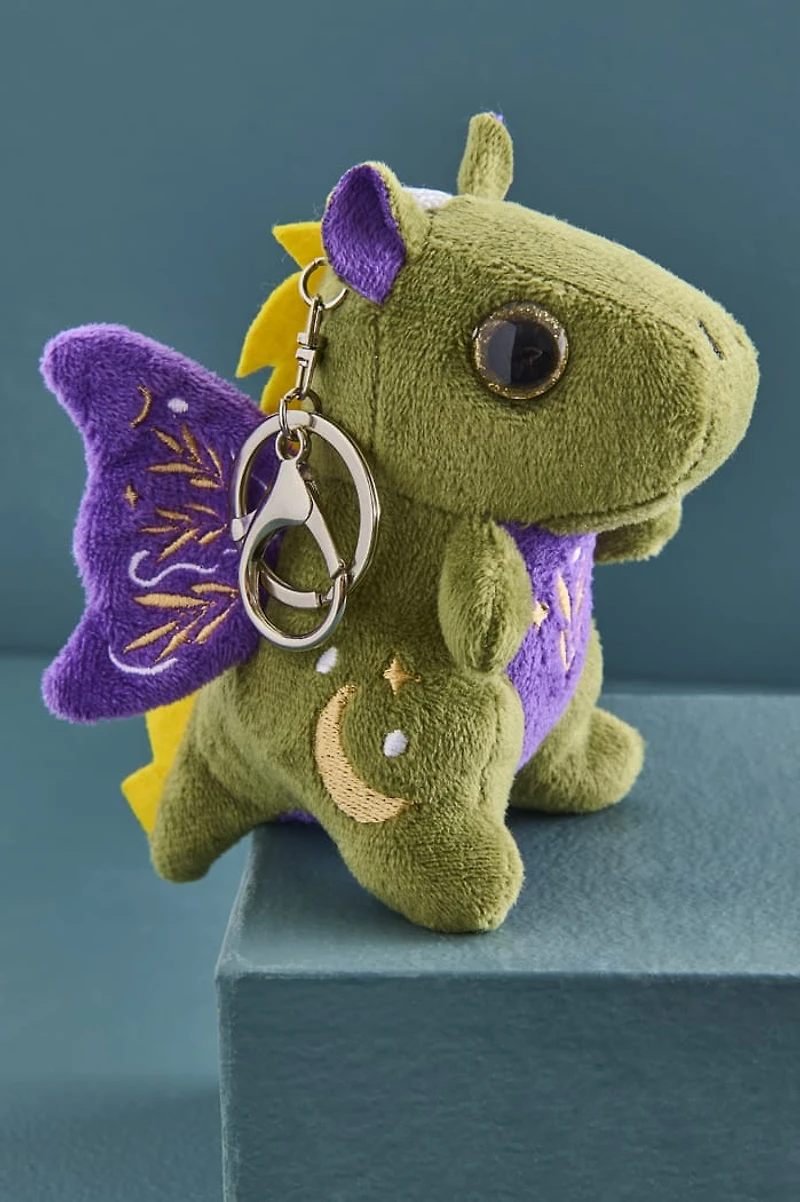 Fantasy Dragon Plush Keychain Bag Charm