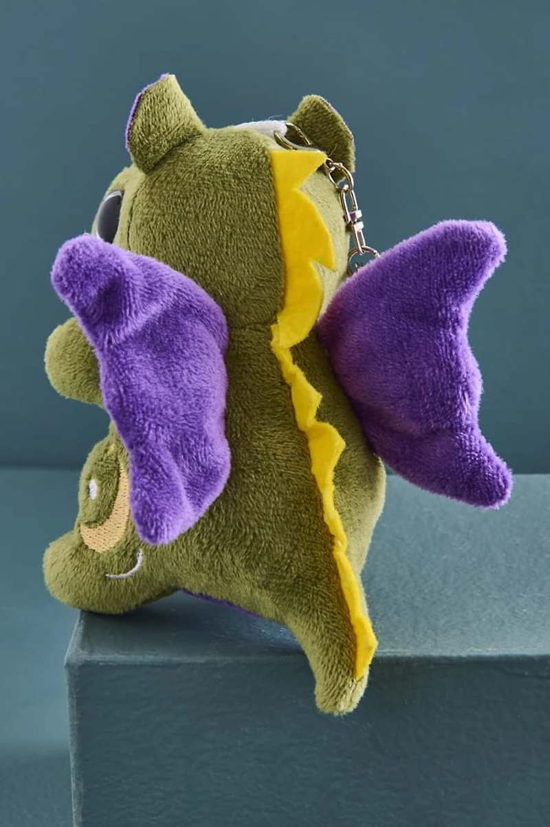 Fantasy Dragon Plush Keychain Bag Charm