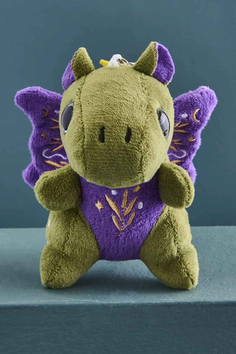 Fantasy Dragon Plush Keychain Bag Charm
