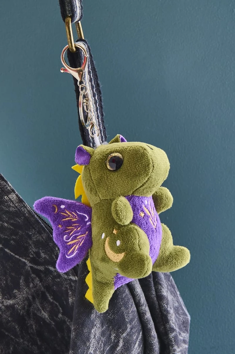 Fantasy Dragon Plush Keychain Bag Charm