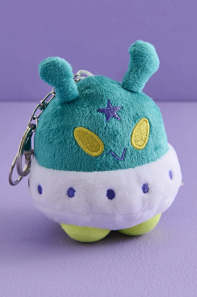 UFO Alien Plush Keychain Bag Charm