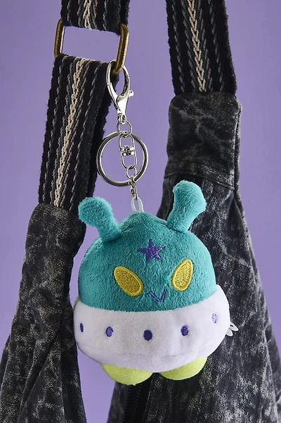 UFO Alien Plush Keychain Bag Charm