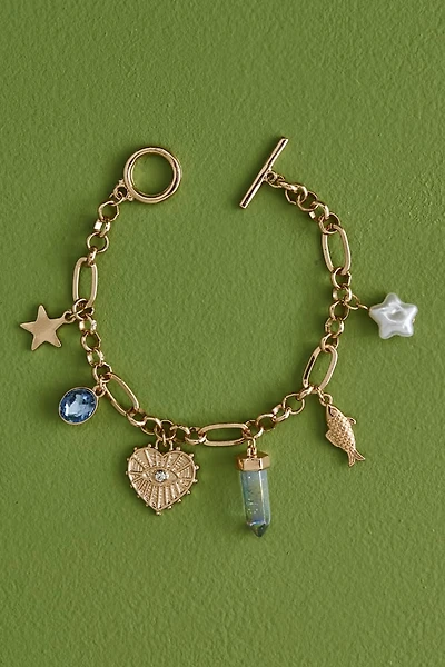 Gold Seaside Magic Charm Bracelet