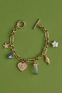 Gold Seaside Magic Charm Bracelet