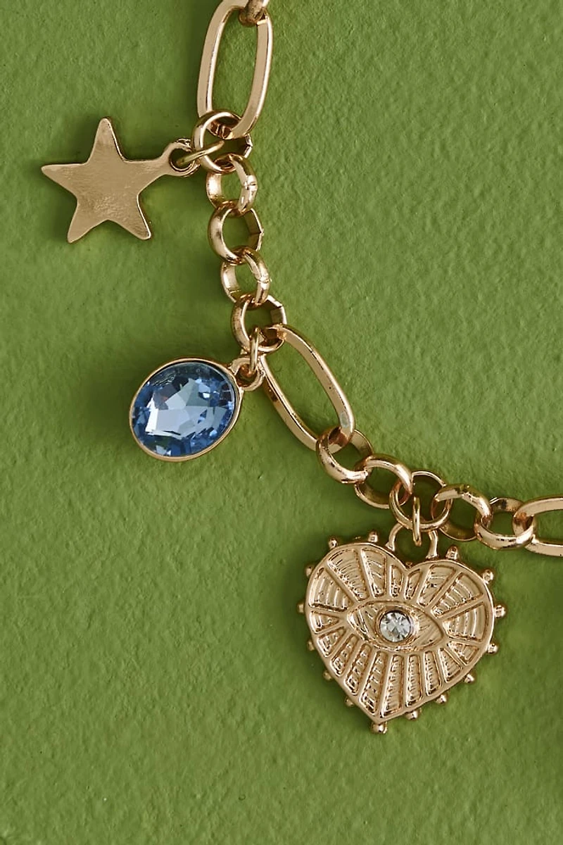 Gold Seaside Magic Charm Bracelet