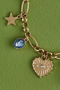 Gold Seaside Magic Charm Bracelet