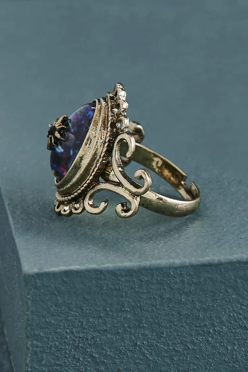 Mystic Star Guide Oval Ring
