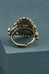 Mystic Star Guide Oval Ring