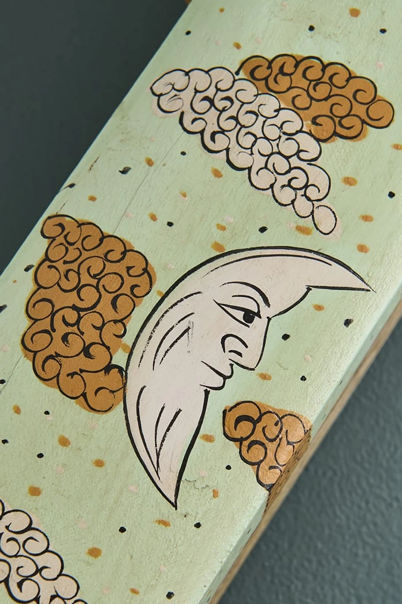 Buy Mint Moon Painted Wood Incense Box Online at Earthbound Trading
