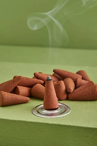 Golden Fig Incense Cone and Burner Set