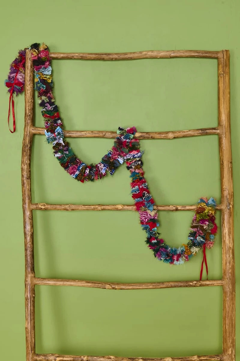 Upcycled Fabric Garland
