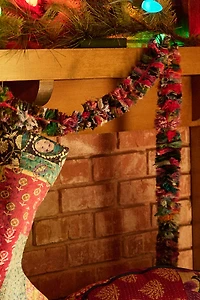 Upcycled Fabric Garland