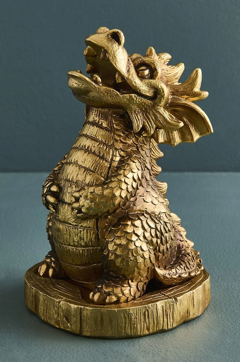 Standing Dragon Incense Burner