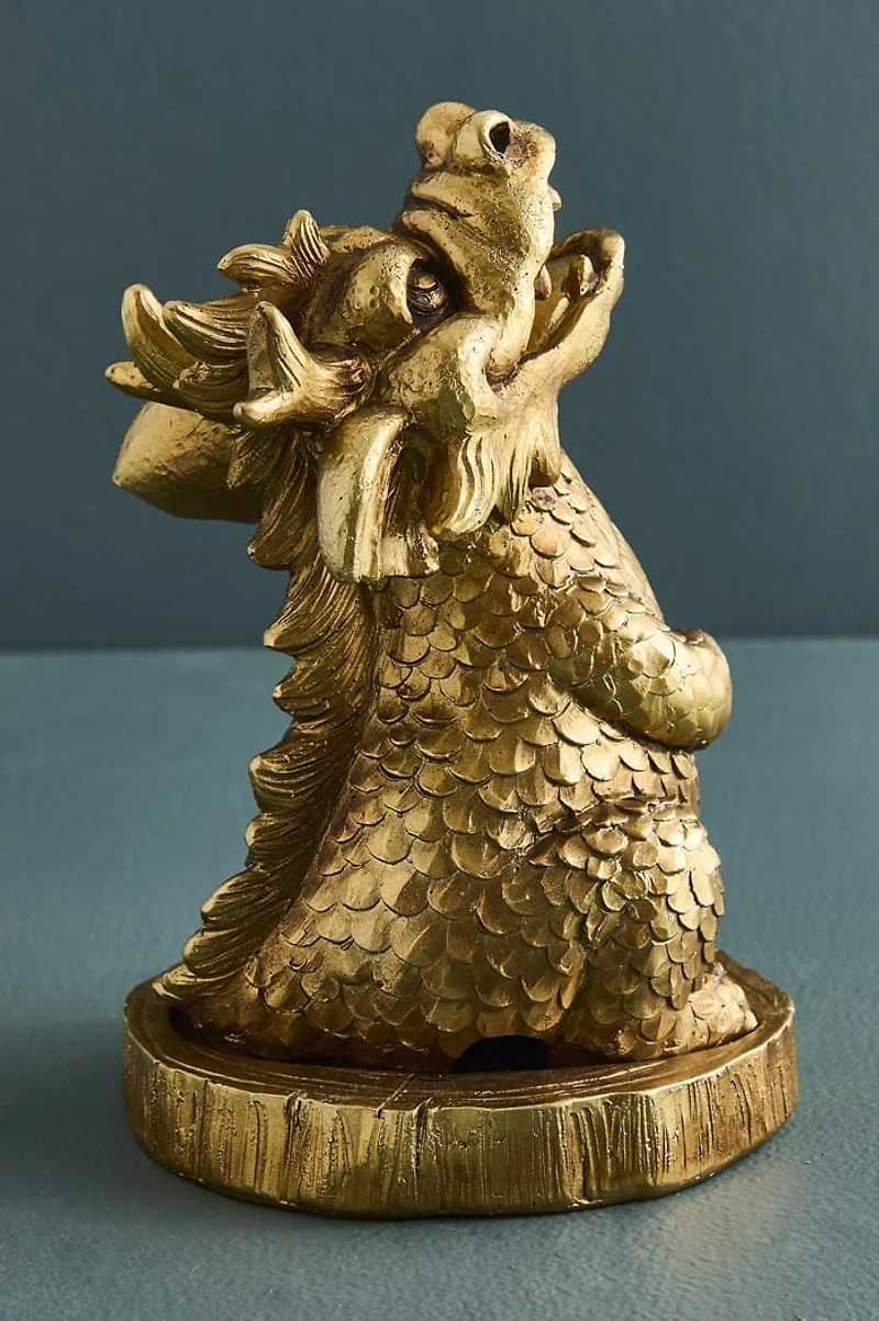 Standing Dragon Incense Burner