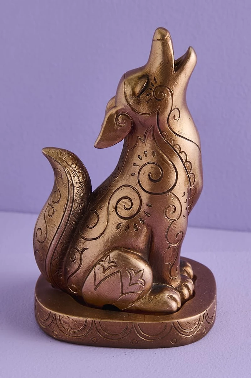 Howling Wolf Incense Burner