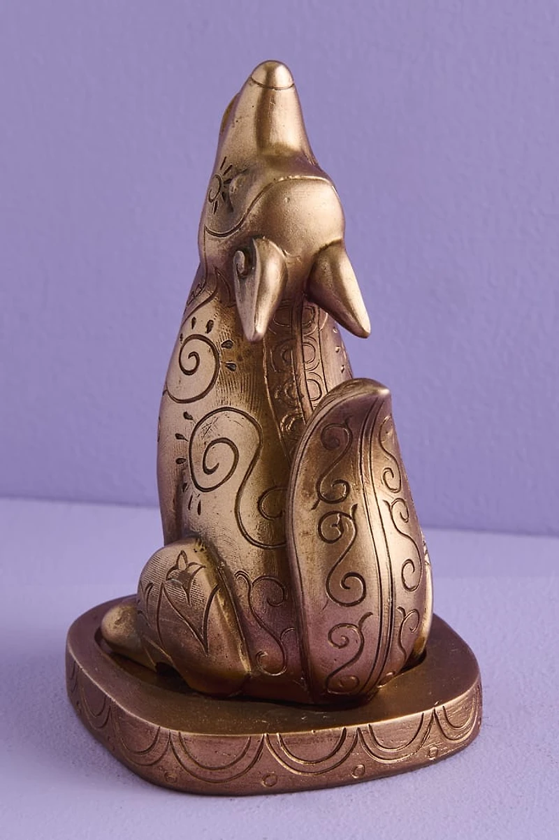 Howling Wolf Incense Burner