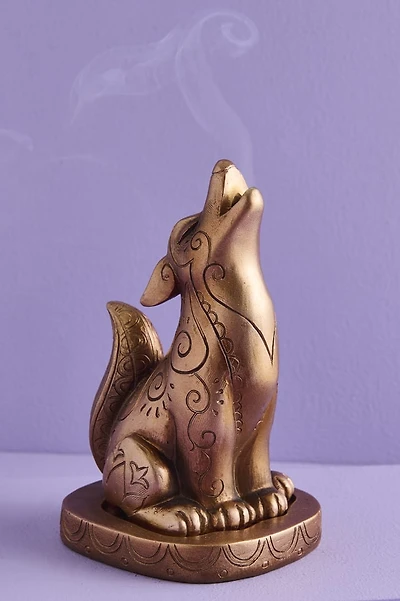 Howling Wolf Incense Burner