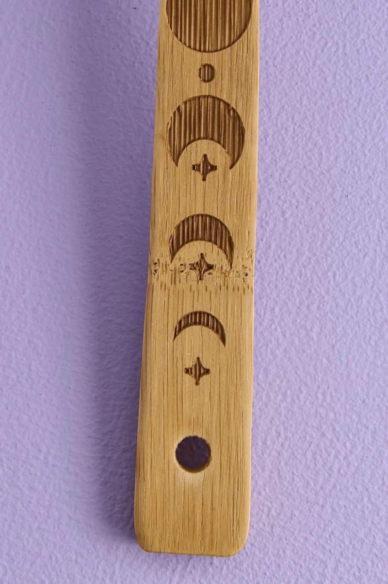 Hamsa Hand Bamboo Wooden Spoon