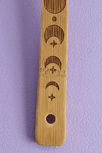Hamsa Hand Bamboo Wooden Spoon
