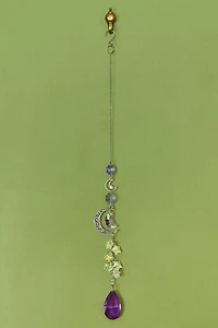 Buy Purple Cosmic Crystal Glass Suncatcher Online at Earthbound Trading
