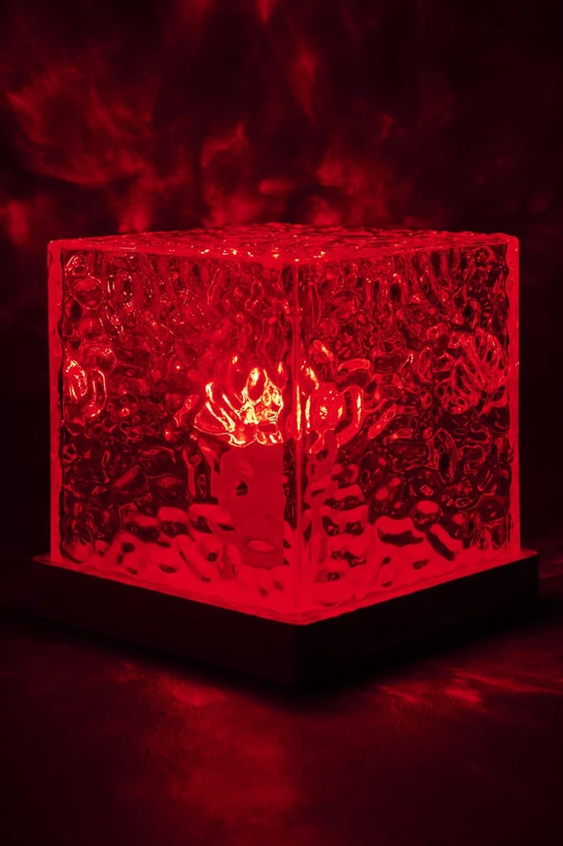 LED Water Pattern Cube USB Light