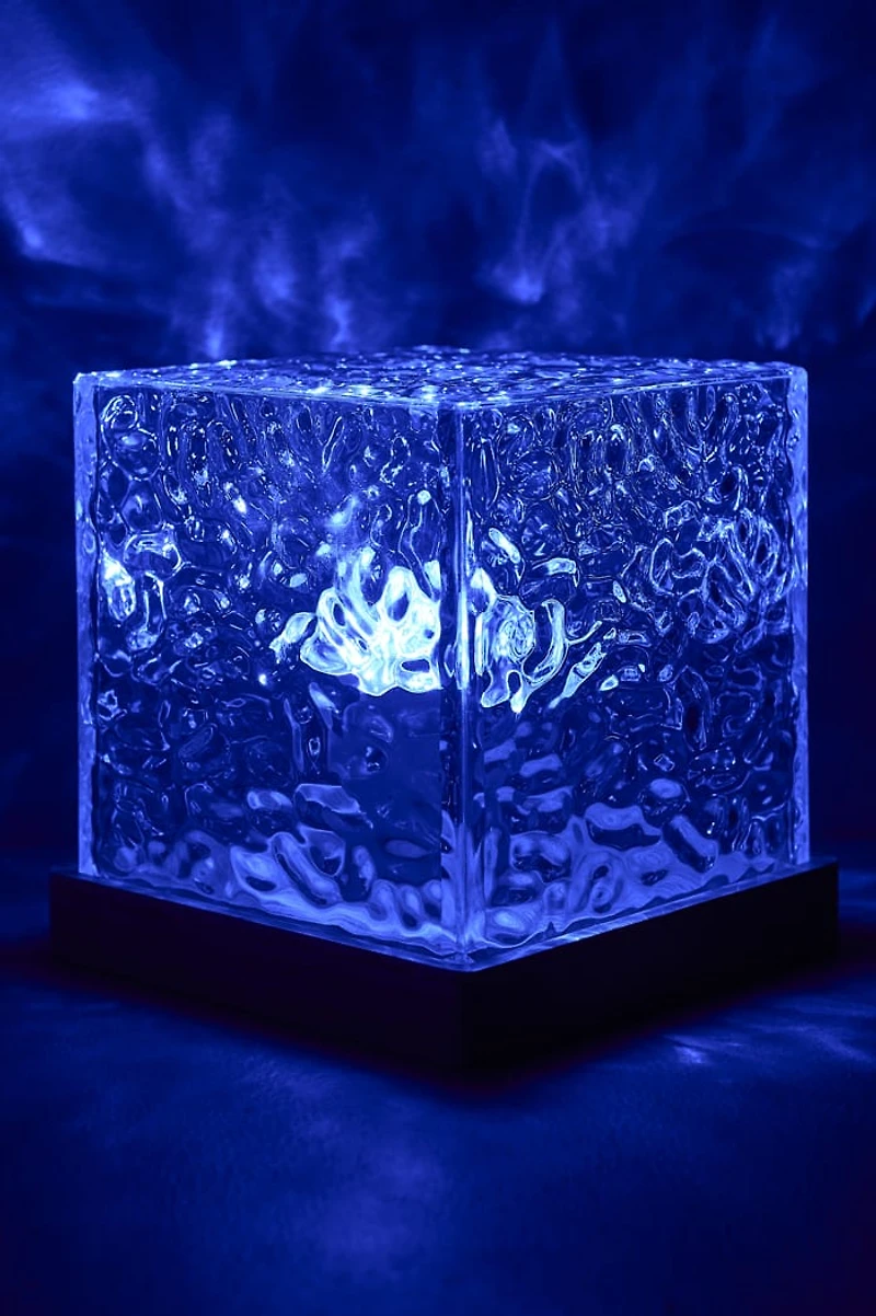 LED Water Pattern Cube USB Light