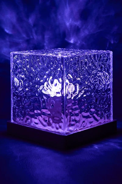 LED Water Pattern Cube USB Light