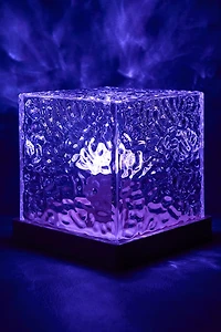 LED Water Pattern Cube USB Light