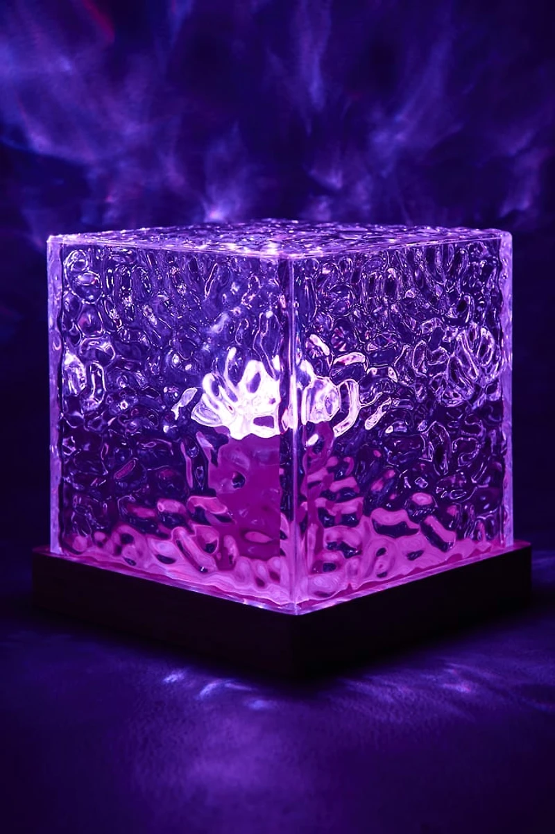 LED Water Pattern Cube USB Light