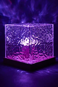 LED Water Pattern Cube USB Light