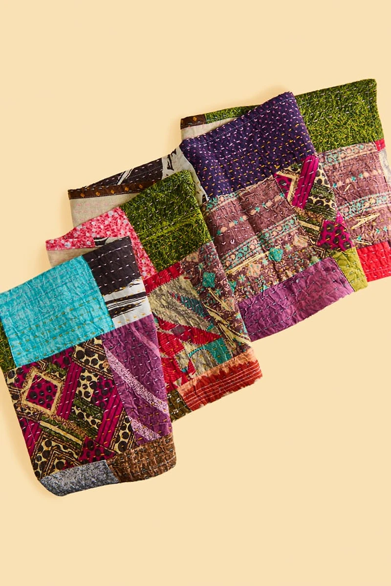 Assorted Kantha Table Runner