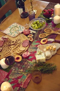 Assorted Kantha Table Runner