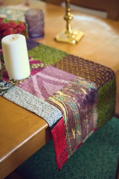 Assorted Kantha Table Runner