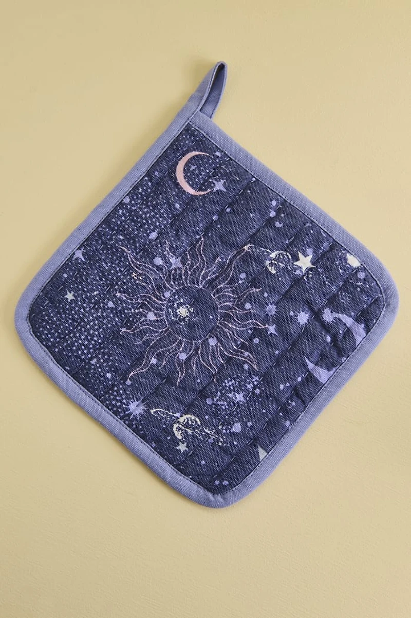 Buy Navy Celestial Potholder Online at Earthbound Trading